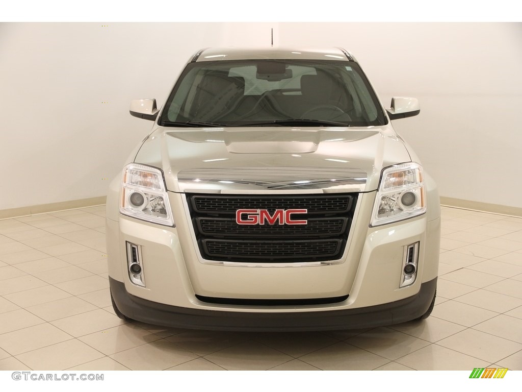 2014 Terrain SLE AWD - Champagne Silver Metallic / Jet Black photo #2