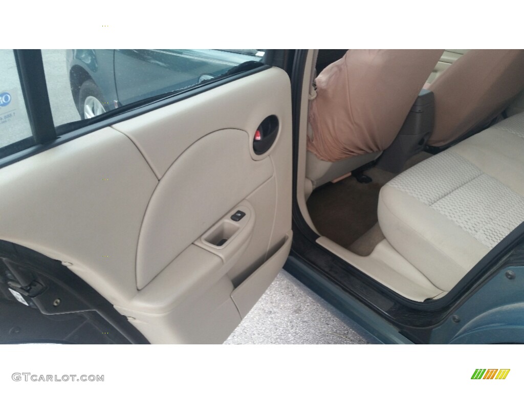 2007 ION 2 Sedan - Cypress Green / Tan photo #13