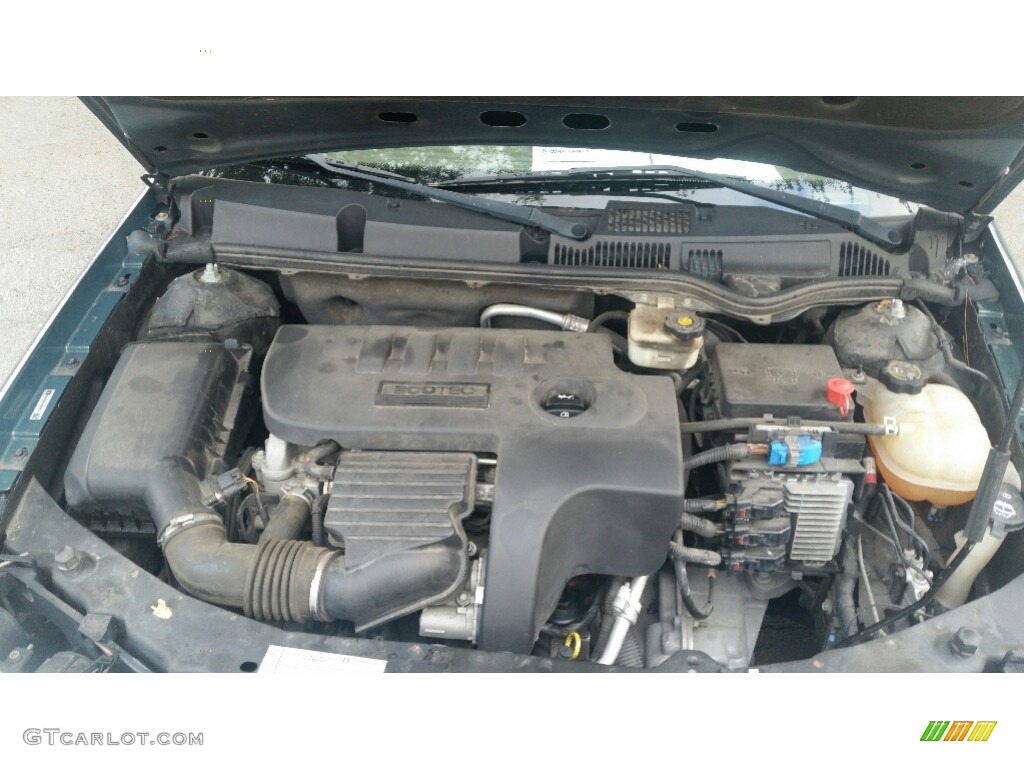 2007 ION 2 Sedan - Cypress Green / Tan photo #20