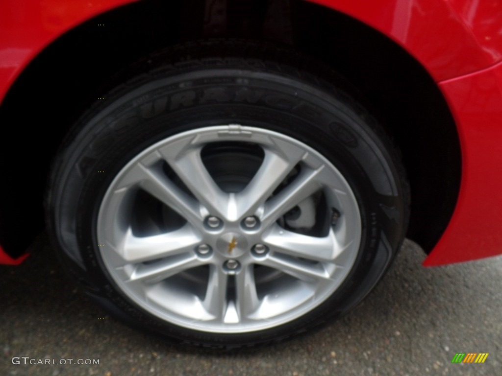 2017 Cruze LT - Red Hot / Jet Black photo #8