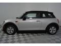 2017 White Silver Metallic Mini Hardtop Cooper 2 Door  photo #3