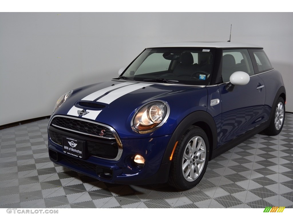 2017 Hardtop Cooper S 2 Door - Deep Blue Metallic / Carbon Black photo #1