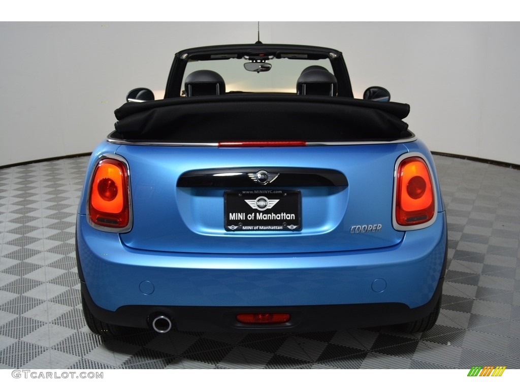 2017 Convertible Cooper - Electric Blue Metallic / Carbon Black photo #6