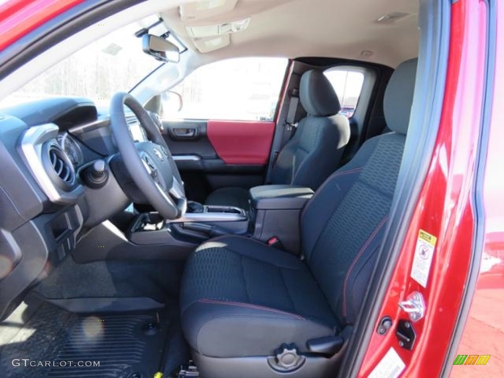 2017 Tacoma SR5 Double Cab - Barcelona Red Metallic / Black photo #9