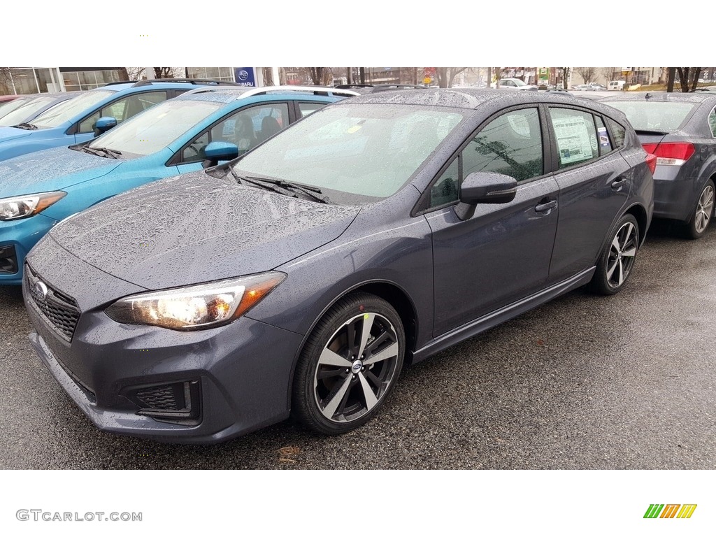 2017 Impreza 2.0i Sport 5-Door - Carbide Gray Metallic / Black photo #1