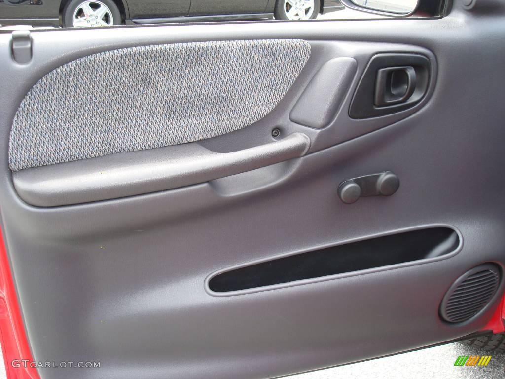 1998 Dakota Sport Regular Cab 4x4 - Flame Red / Agate photo #12