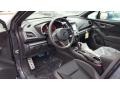 Black 2017 Subaru Impreza 2.0i Sport 5-Door Interior Color