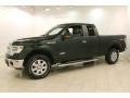 2014 Green Gem Ford F150 XLT SuperCab 4x4  photo #3