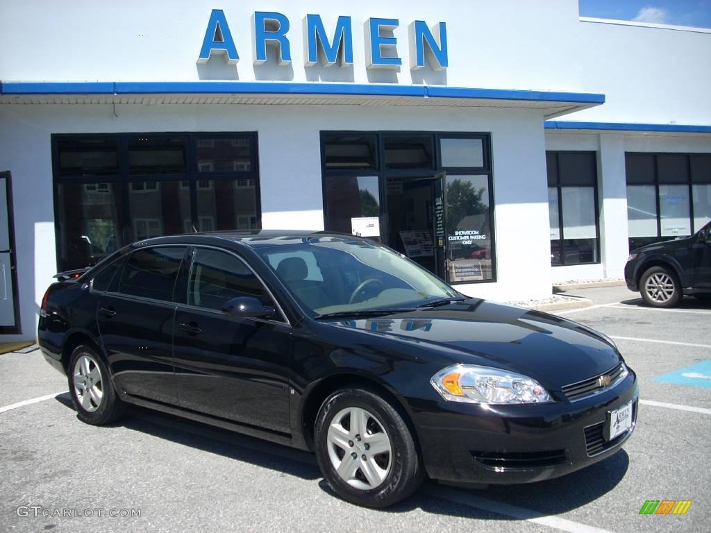 2006 Impala LS - Black / Neutral Beige photo #28