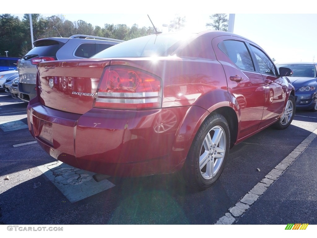 2010 Avenger Express - Inferno Red Crystal Pearl / Dark Slate Gray photo #3