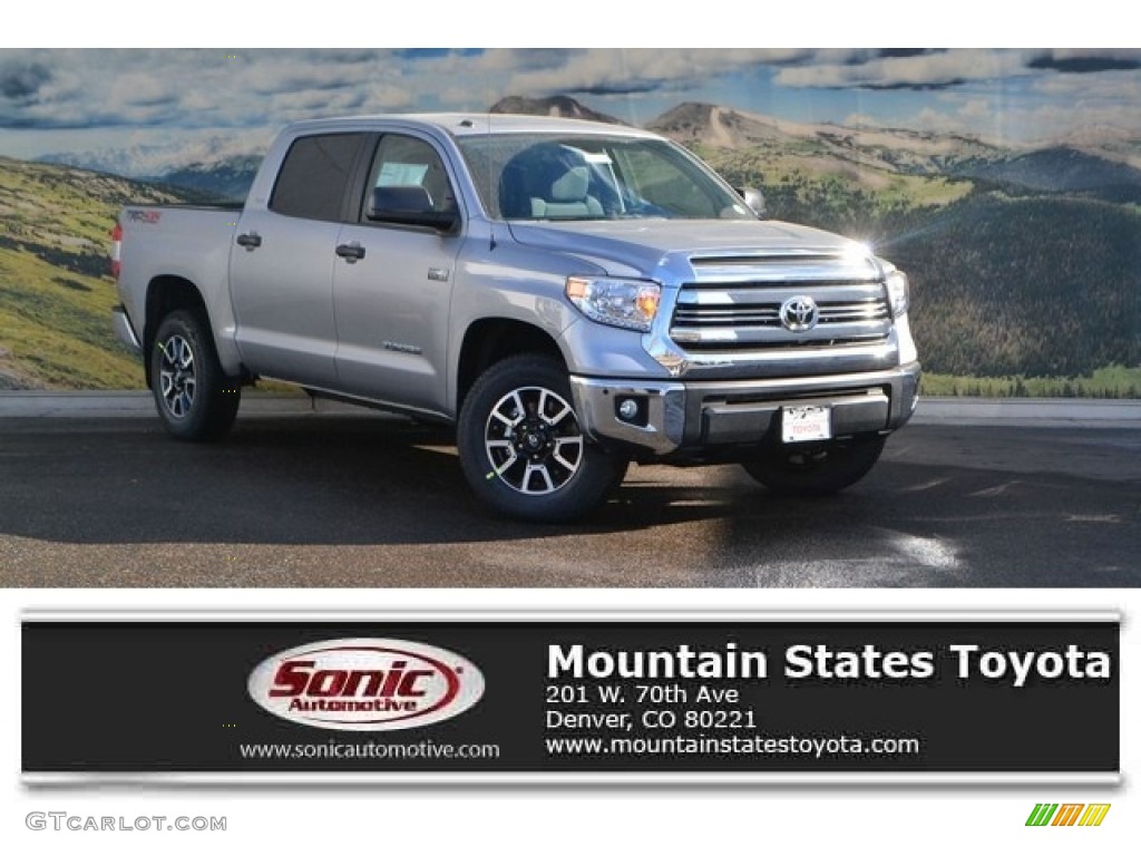 Silver Sky Metallic Toyota Tundra