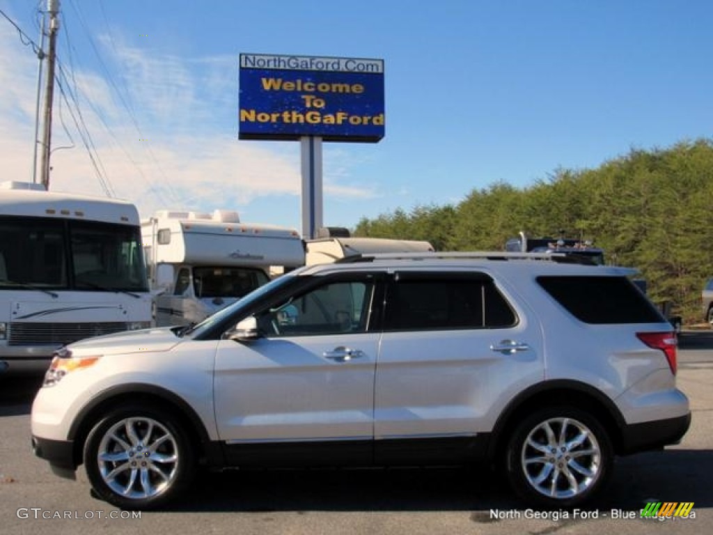 2015 Explorer Limited - Ingot Silver / Medium Light Stone photo #2