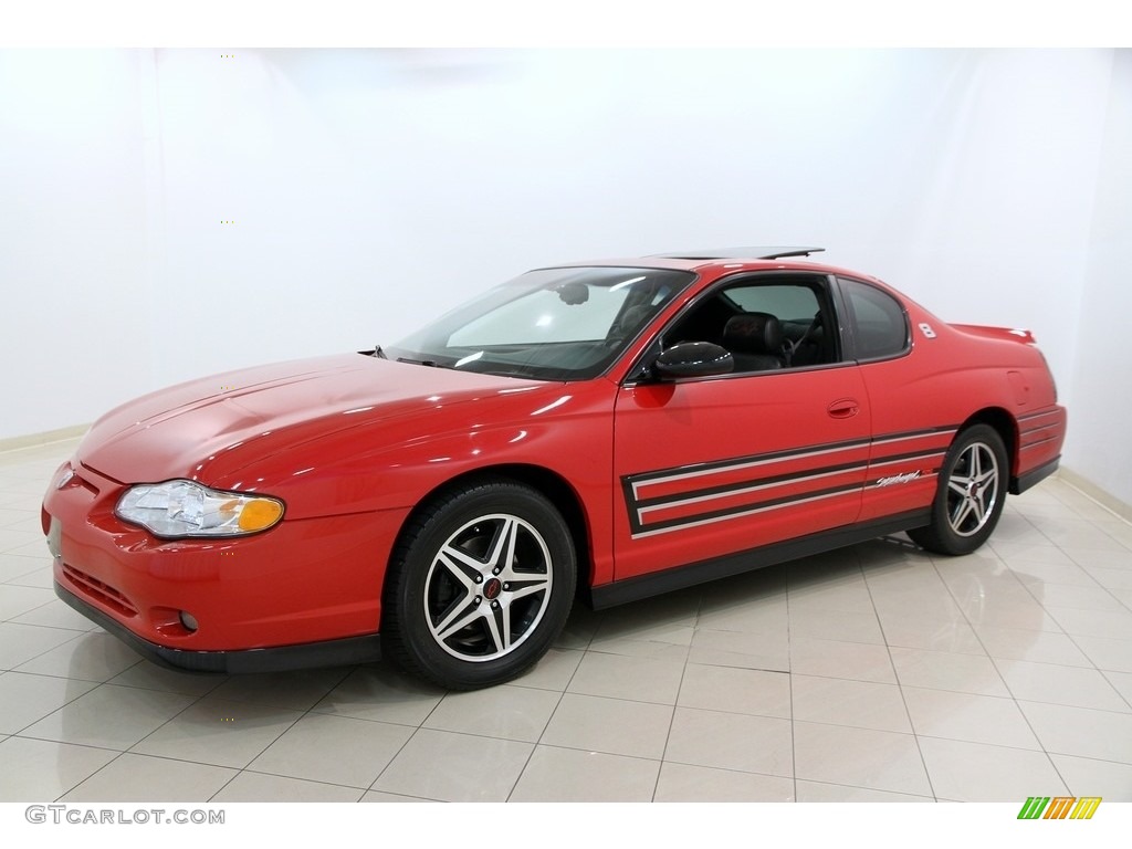 2004 Monte Carlo Supercharged SS - Victory Red / Ebony Black photo #4