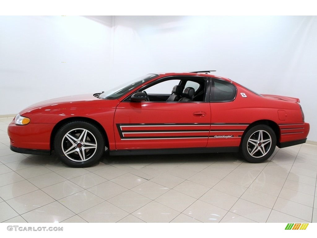 2004 Monte Carlo Supercharged SS - Victory Red / Ebony Black photo #5