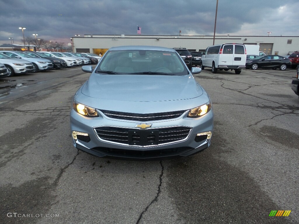 2017 Malibu LT - Arctic Blue Metallic / Dark Atmosphere/Medium Ash Gray photo #2