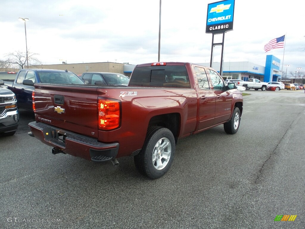 2017 Silverado 1500 LT Double Cab 4x4 - Siren Red Tintcoat / Jet Black photo #4