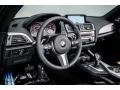 Black 2017 BMW 2 Series M240i Convertible Dashboard