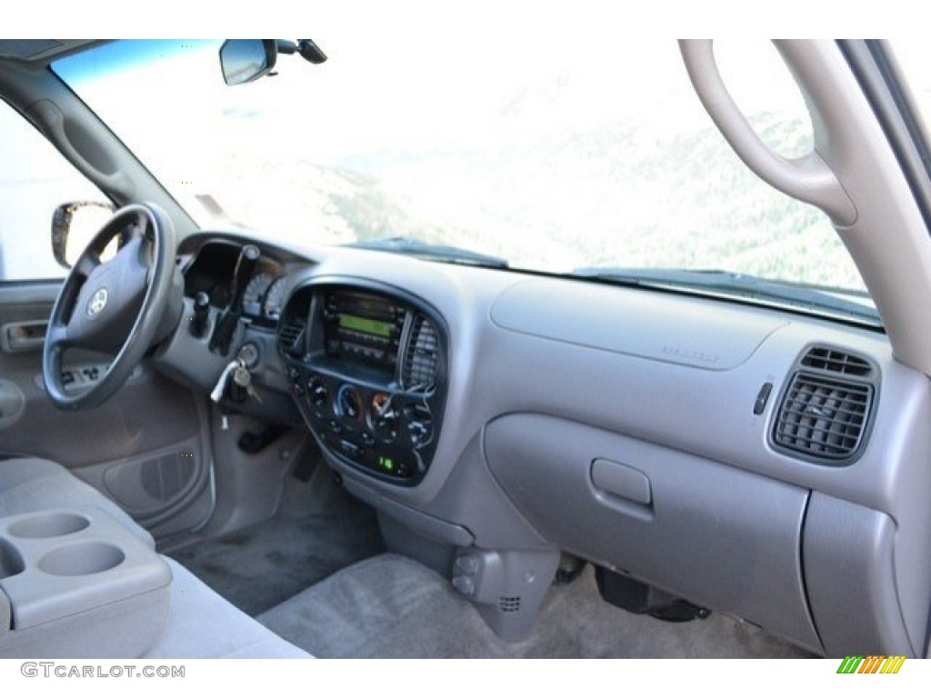 2003 Tundra SR5 Access Cab 4x4 - Natural White / Gray photo #16