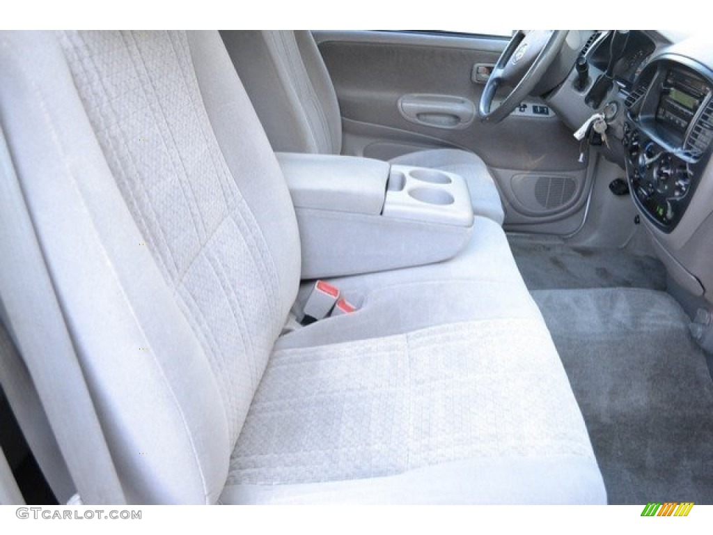 2003 Tundra SR5 Access Cab 4x4 - Natural White / Gray photo #17