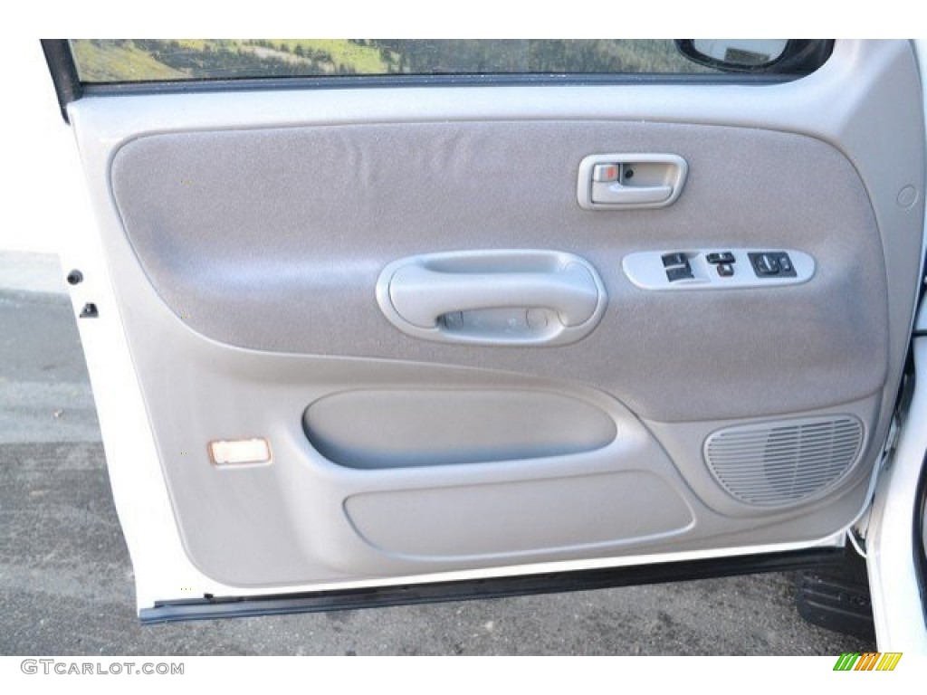 2003 Tundra SR5 Access Cab 4x4 - Natural White / Gray photo #25