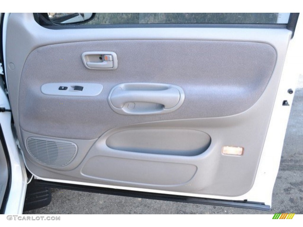 2003 Tundra SR5 Access Cab 4x4 - Natural White / Gray photo #26