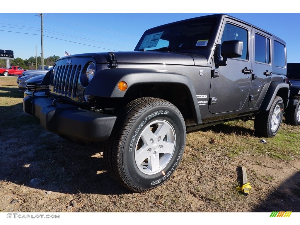 Granite Crystal Metallic Jeep Wrangler Unlimited