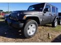 2017 Granite Crystal Metallic Jeep Wrangler Unlimited Sport 4x4  photo #1