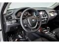 Black 2017 BMW X3 sDrive28i Dashboard