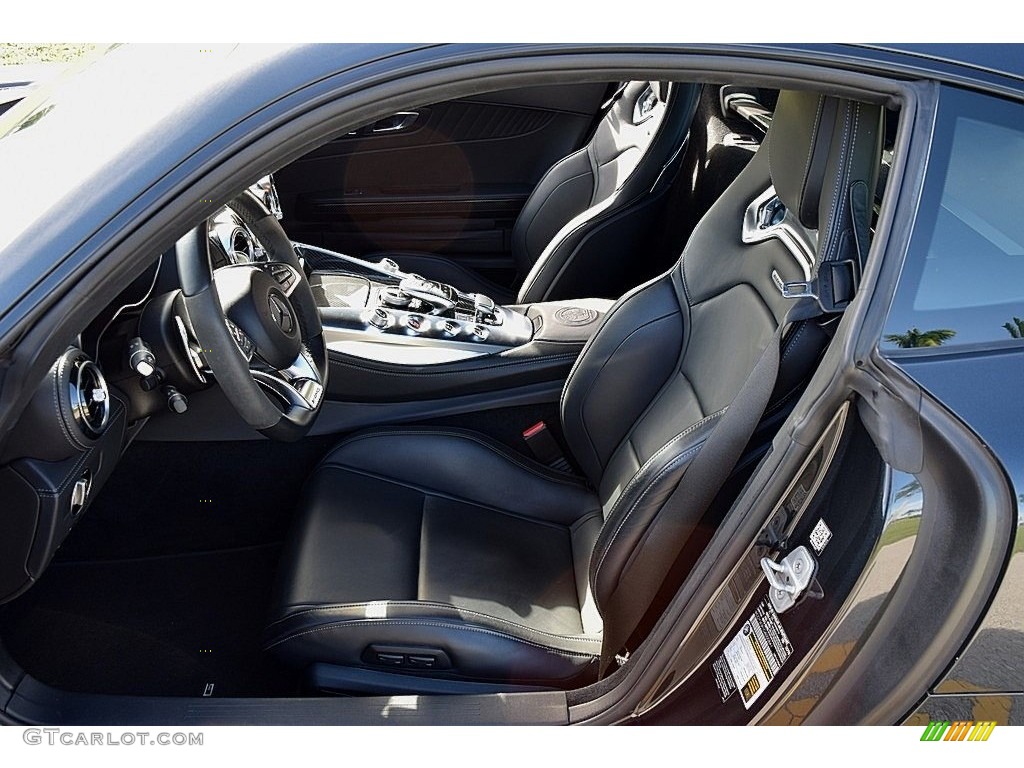 2016 AMG GT S Coupe - Magnetite Black Metallic / Black photo #27