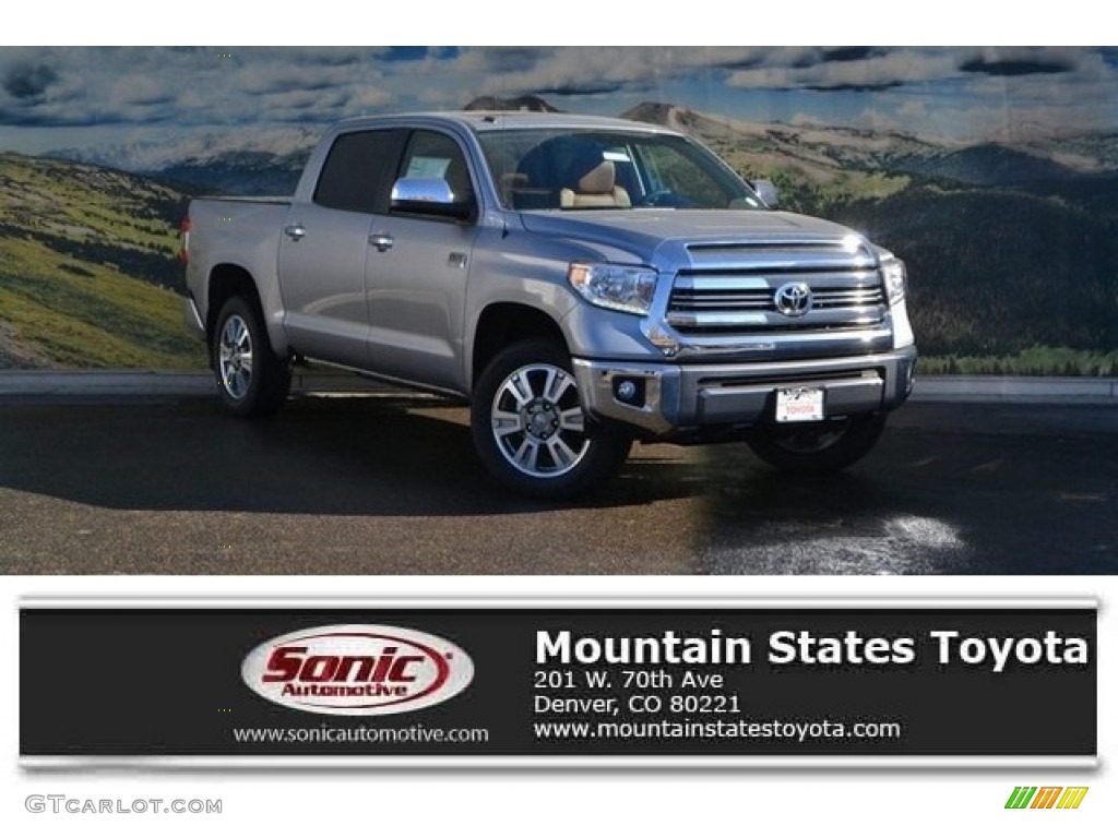 Silver Sky Metallic Toyota Tundra