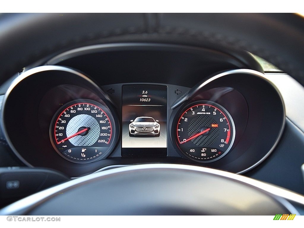 2016 AMG GT S Coupe - Magnetite Black Metallic / Black photo #52