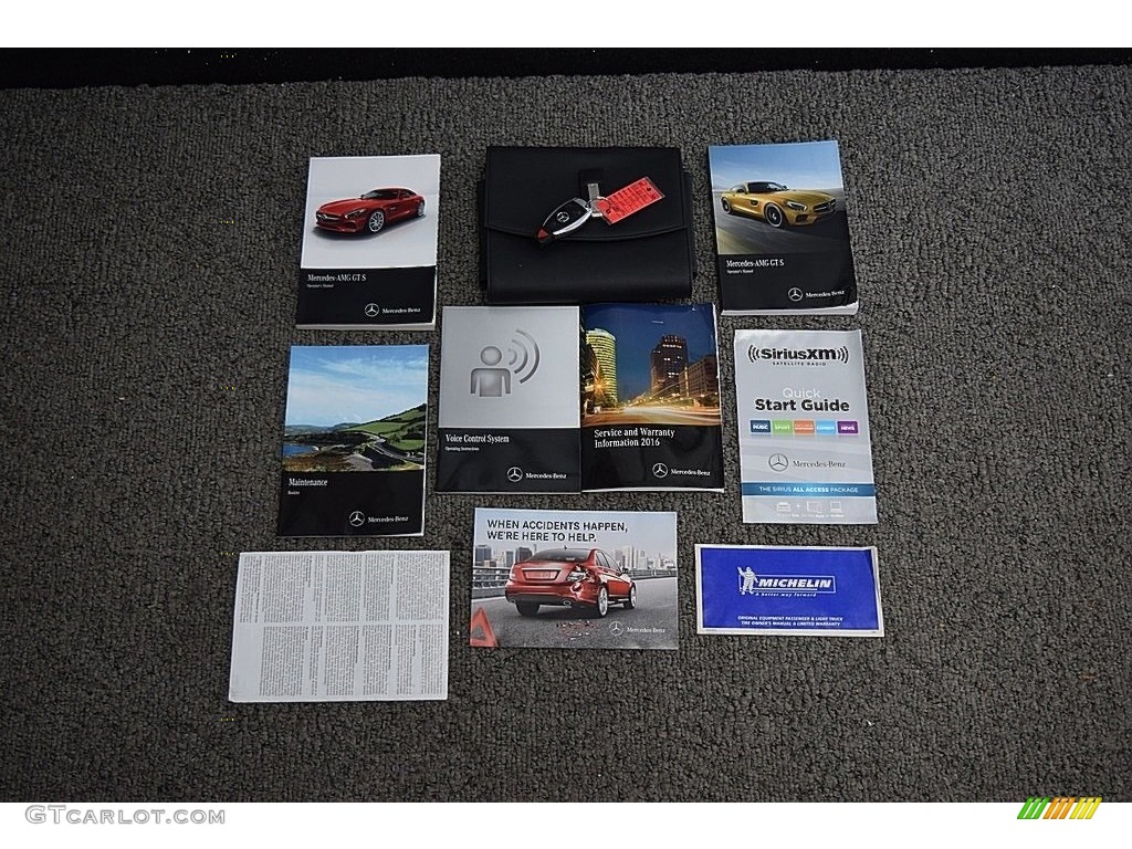 2016 Mercedes-Benz AMG GT S Coupe Books/Manuals Photos