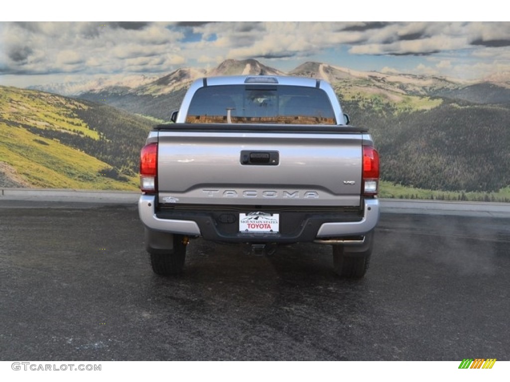 2017 Tacoma TRD Off Road Double Cab 4x4 - Silver Sky Metallic / TRD Graphite photo #4