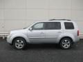 2015 Alabaster Silver Metallic Honda Pilot EX-L 4WD  photo #2