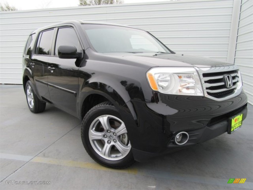 Crystal Black Pearl Honda Pilot