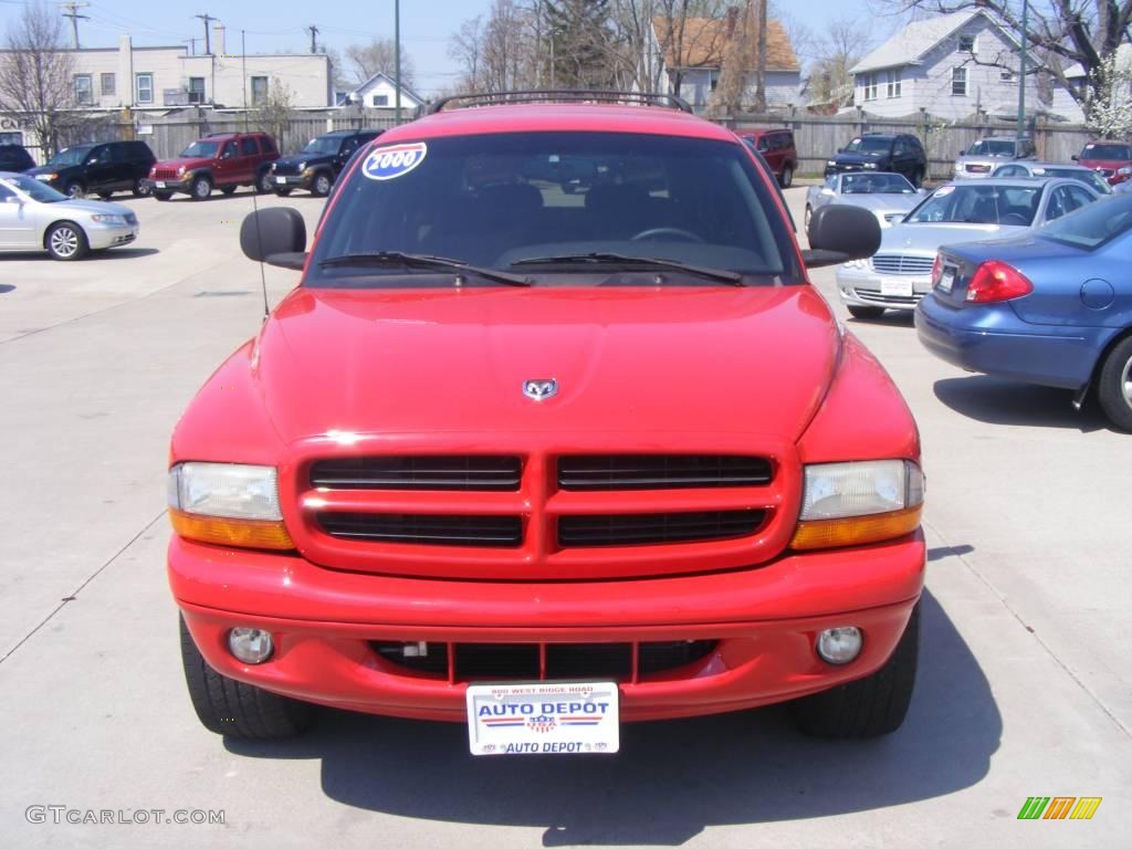 2000 Durango R/T 4x4 - Flame Red / Agate Black photo #3