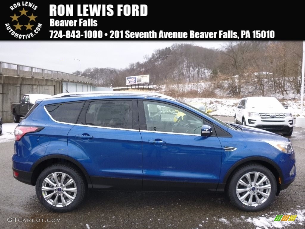 Lightning Blue Ford Escape