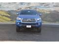 2017 Blazing Blue Pearl Toyota Tacoma TRD Off Road Double Cab 4x4  photo #2