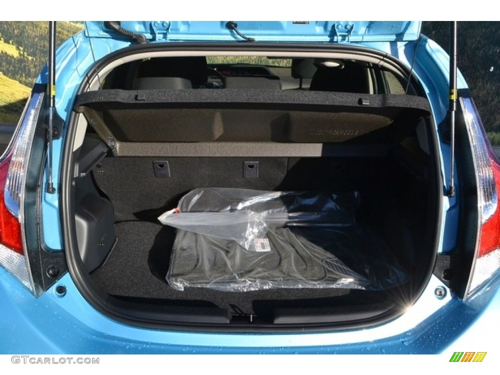 2016 Prius c Two - Sparkling Sea Metallic / Ash/Black photo #8