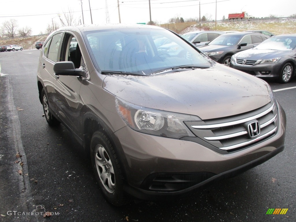 2014 CR-V LX AWD - Urban Titanium Metallic / Black photo #8