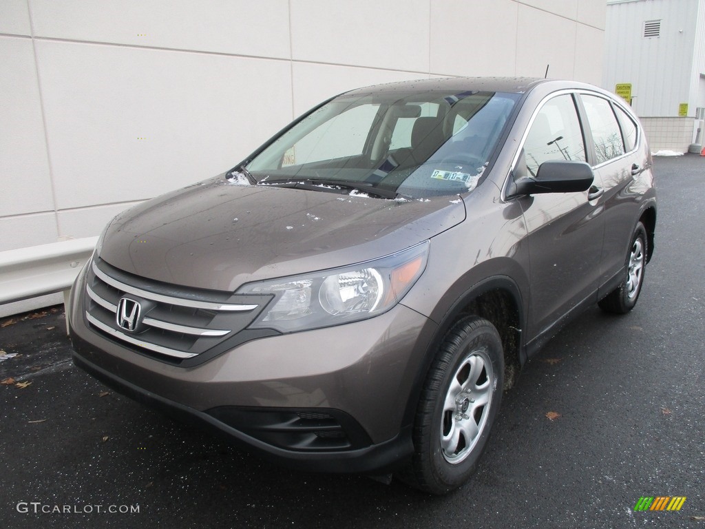 2014 CR-V LX AWD - Urban Titanium Metallic / Black photo #10