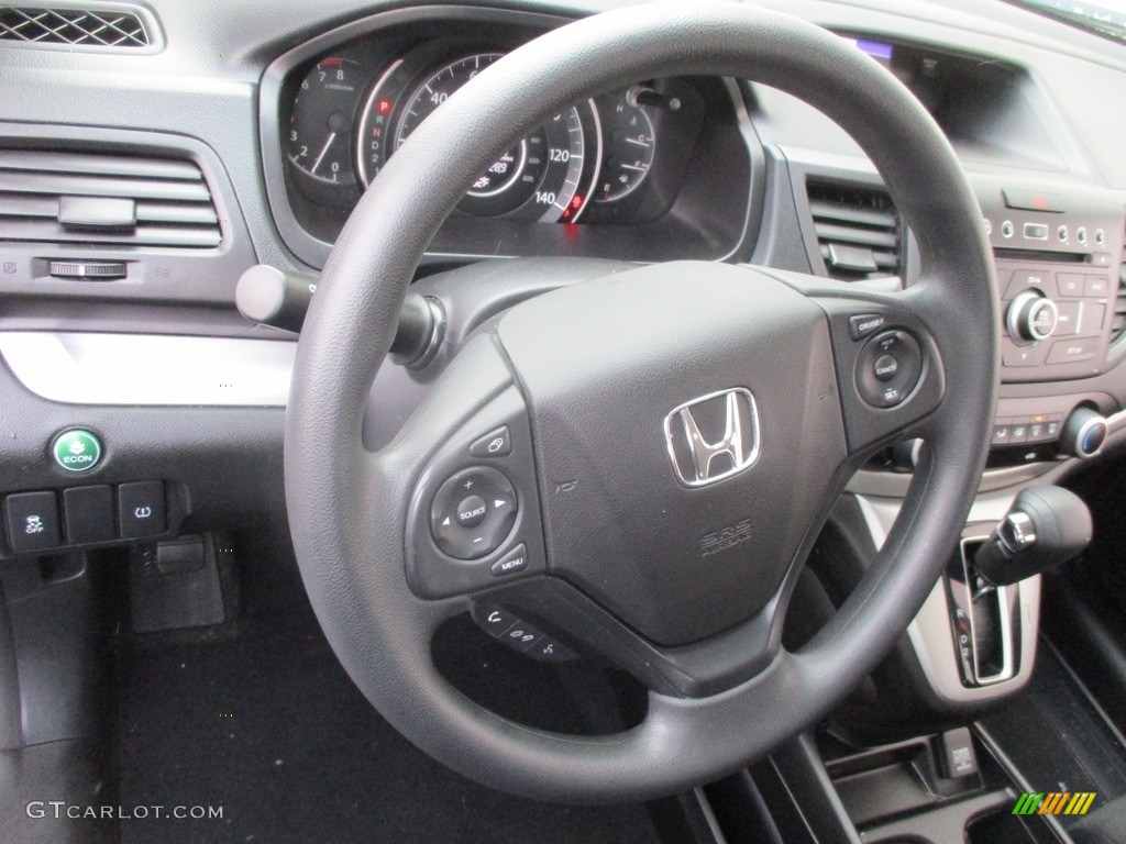 2014 CR-V LX AWD - Urban Titanium Metallic / Black photo #14