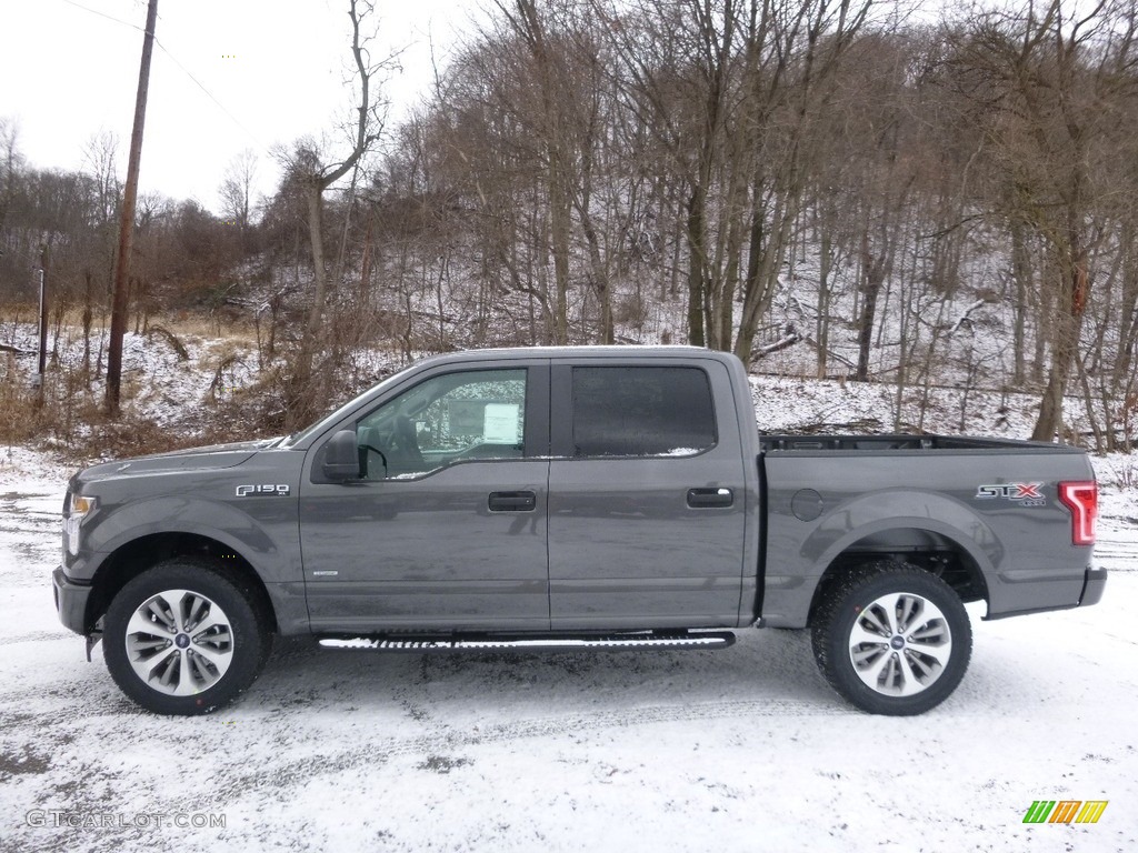 2017 F150 XLT SuperCrew 4x4 - Magnetic / Black photo #6