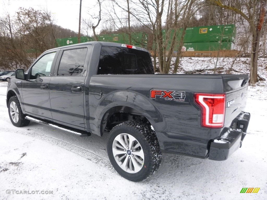 2017 F150 XLT SuperCrew 4x4 - Lithium Gray / Black photo #5