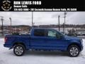 2017 Lightning Blue Ford F150 XLT SuperCrew 4x4  photo #1