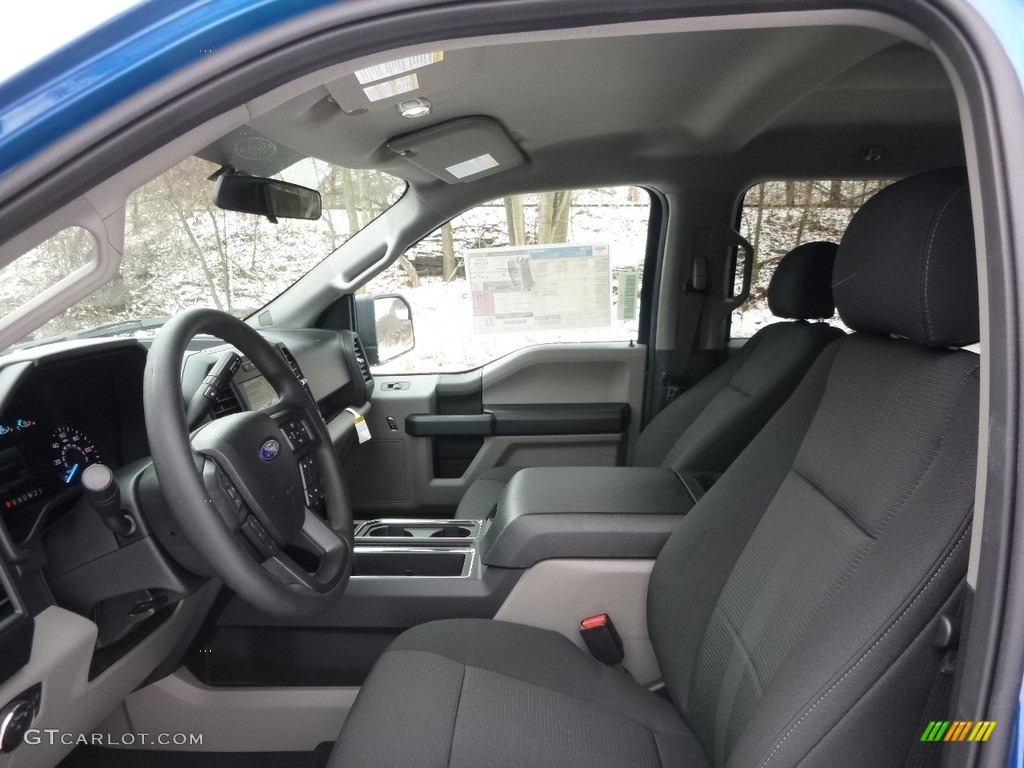 2017 F150 XLT SuperCrew 4x4 - Lightning Blue / Black photo #11