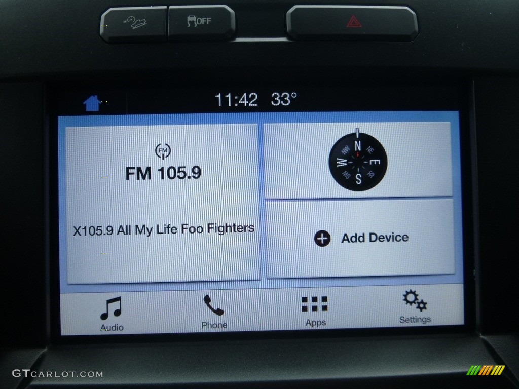 2017 F150 XLT SuperCrew 4x4 - Lightning Blue / Black photo #18