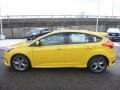 2017 Triple Yellow Ford Focus ST Hatch  photo #6