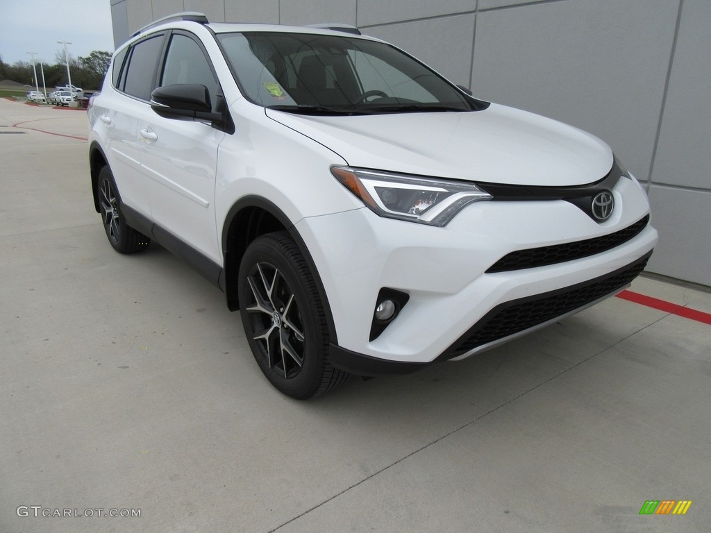 Super White 2017 Toyota RAV4 SE Exterior Photo #117854857