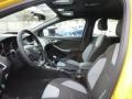 Charcoal Black 2017 Ford Focus ST Hatch Interior Color